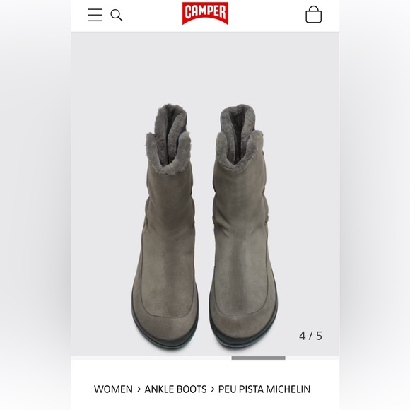 Camper PEU PISTA Michelin Ankle Boots - Picture 2 of 11